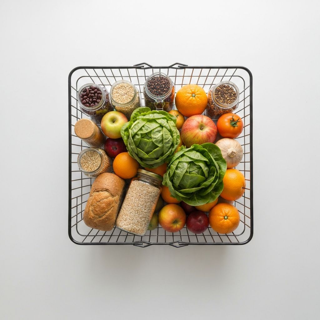 Example grocery basket three